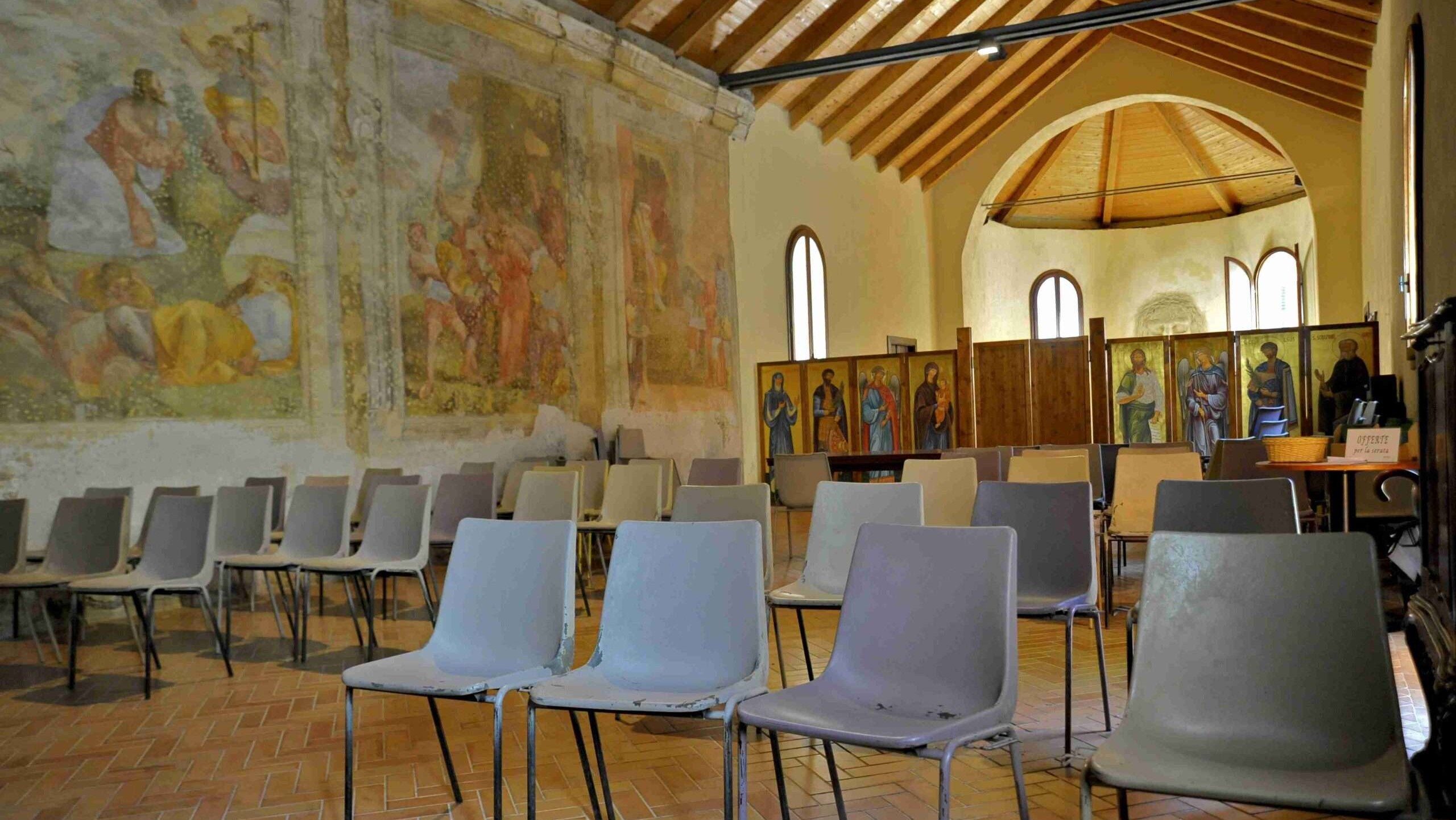 Sala dei Ricostruttori nella preghiera